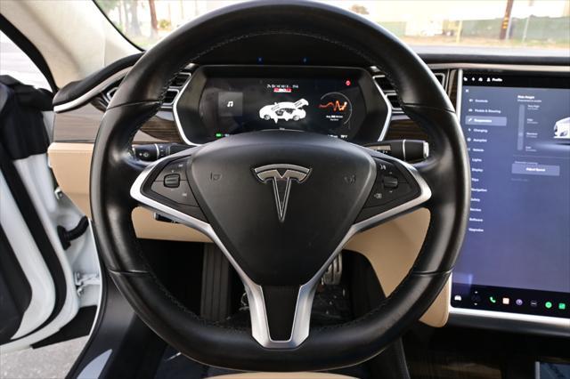 used 2015 Tesla Model S car, priced at $19,995