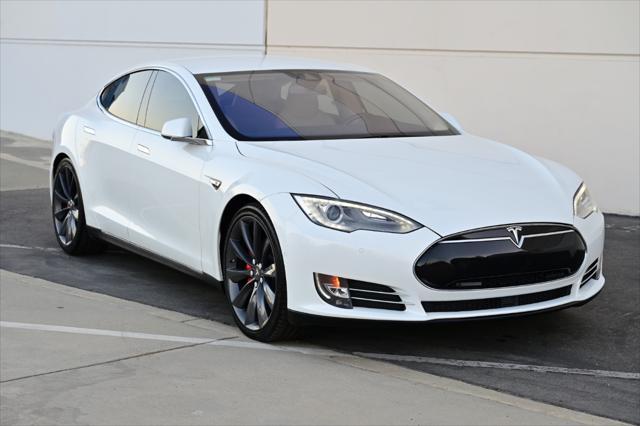 used 2015 Tesla Model S car, priced at $19,995