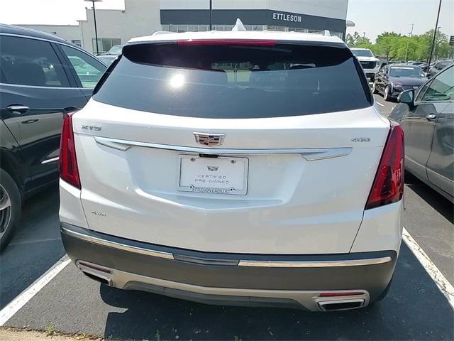 used 2022 Cadillac XT5 car, priced at $36,797