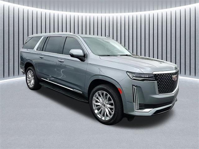 used 2021 Cadillac Escalade ESV car, priced at $56,597