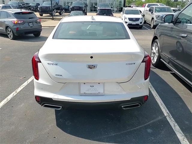 used 2023 Cadillac CT4 car, priced at $30,599