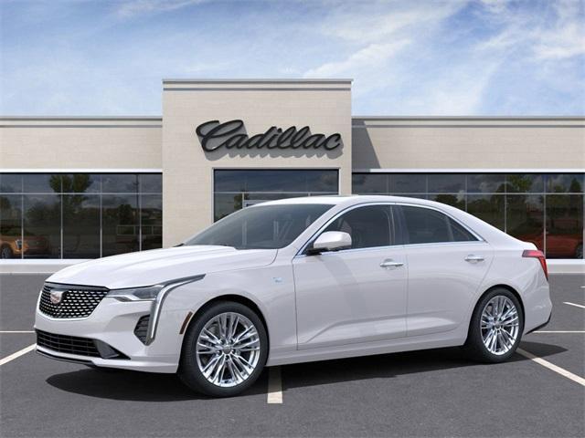 new 2025 Cadillac CT4 car, priced at $50,359