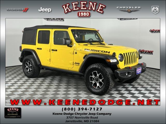 used 2021 Jeep Wrangler Unlimited car, priced at $31,814