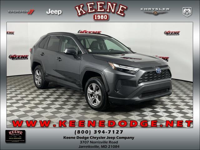 used 2022 Toyota RAV4 Hybrid car, priced at $27,498
