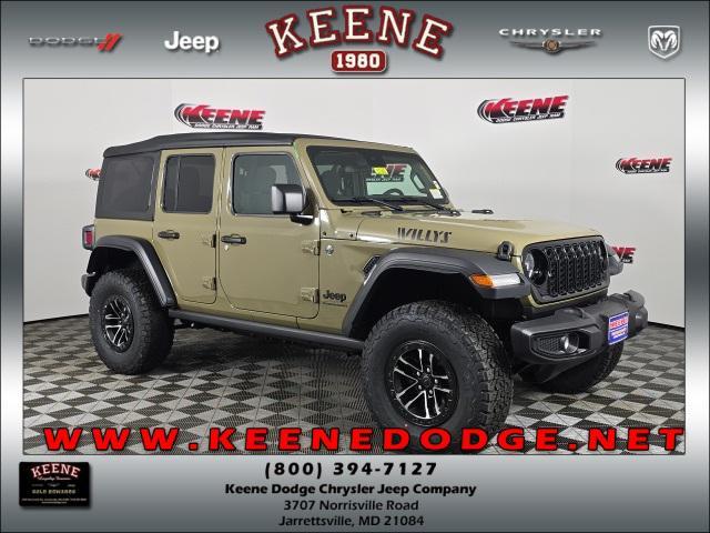 new 2025 Jeep Wrangler car, priced at $49,410