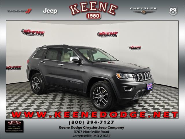 used 2017 Jeep Grand Cherokee car, priced at $15,227