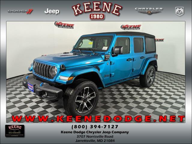 new 2024 Jeep Wrangler 4xe car, priced at $43,377