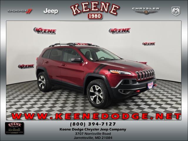 used 2017 Jeep Cherokee car, priced at $19,523