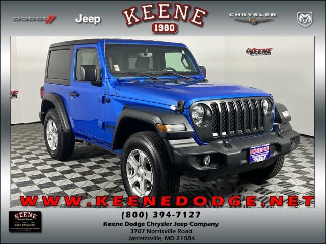 used 2021 Jeep Wrangler car, priced at $25,987