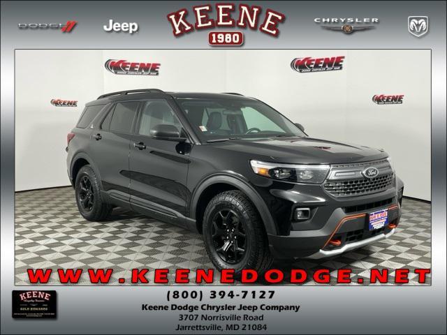 used 2022 Ford Explorer car, priced at $35,714
