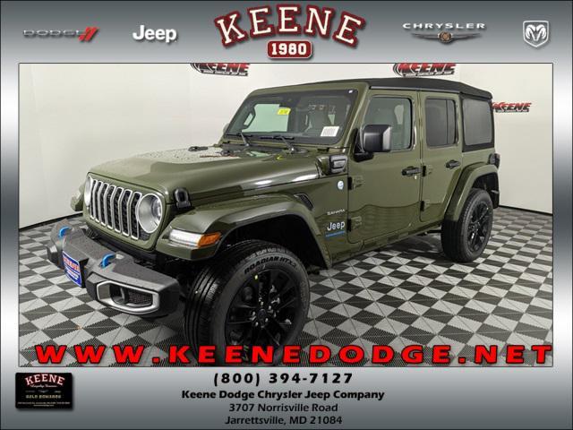 new 2024 Jeep Wrangler 4xe car, priced at $50,191