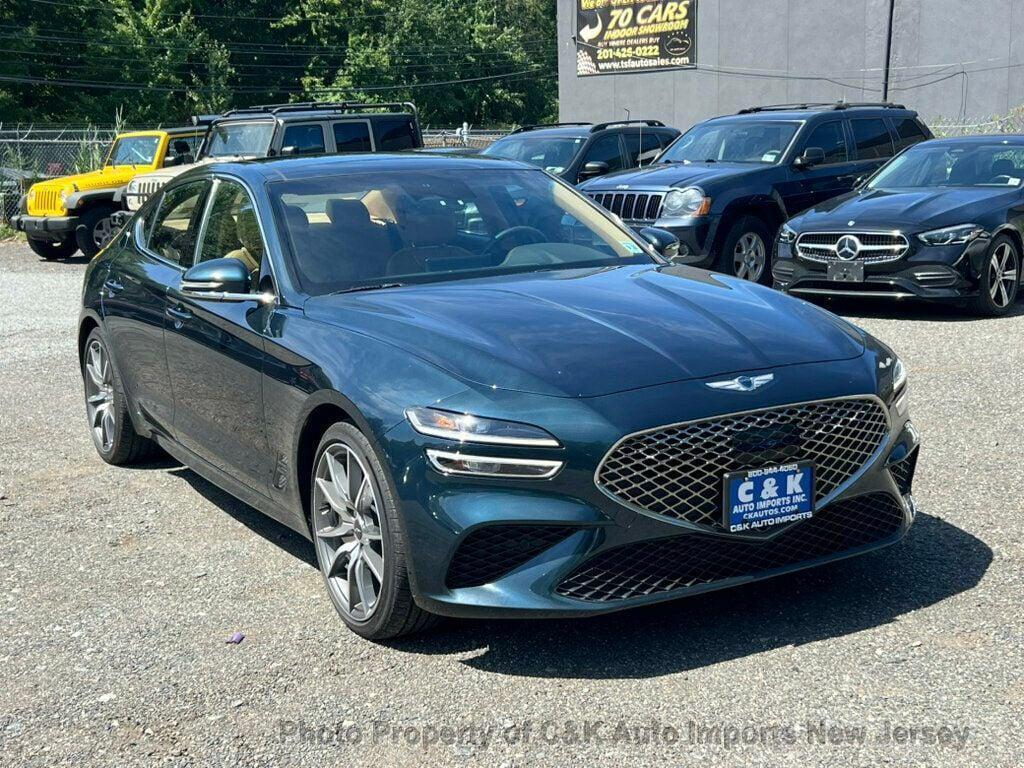 used 2022 Genesis G70 car, priced at $29,455