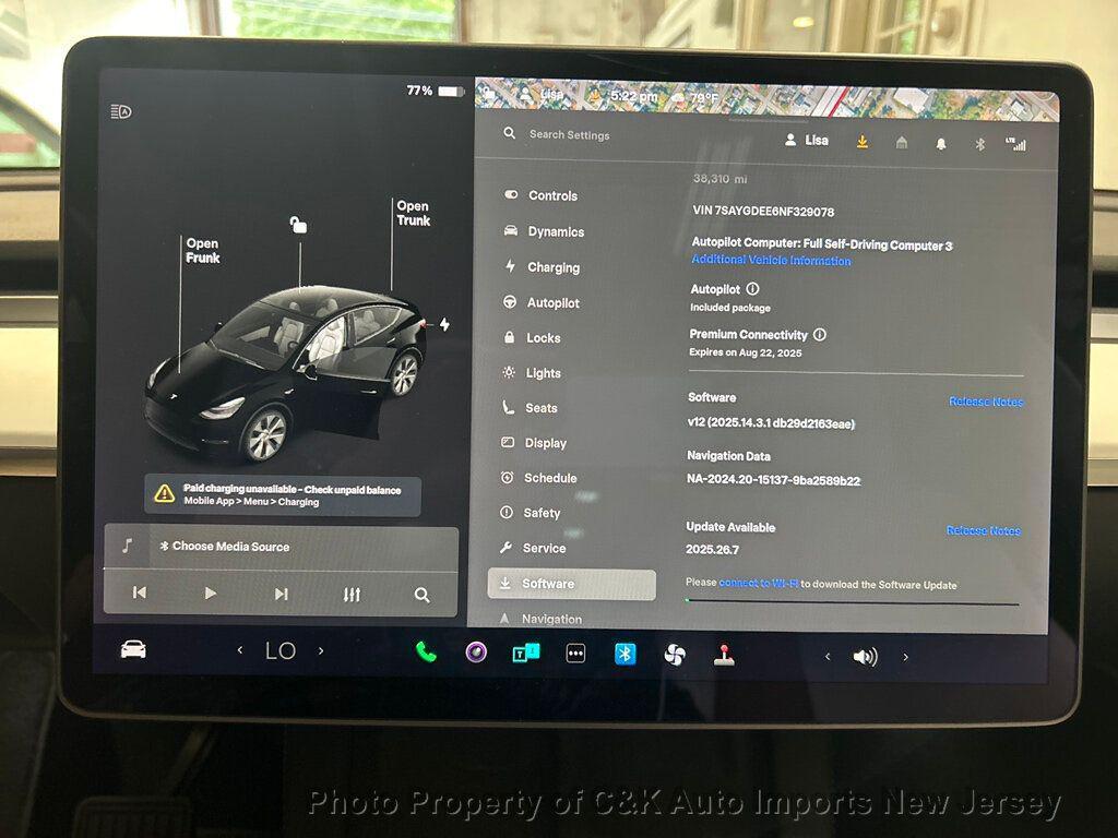used 2022 Tesla Model Y car