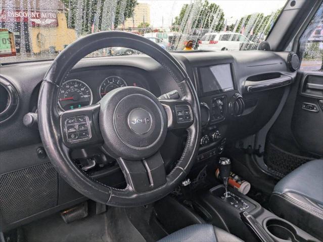 used 2014 Jeep Wrangler Unlimited car, priced at $21,750