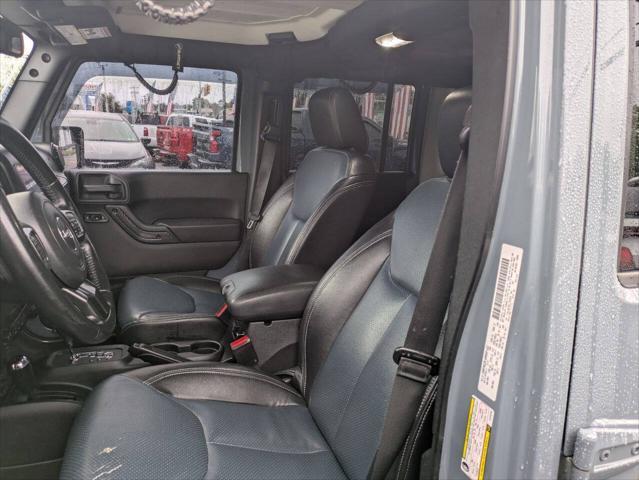 used 2014 Jeep Wrangler Unlimited car, priced at $21,750