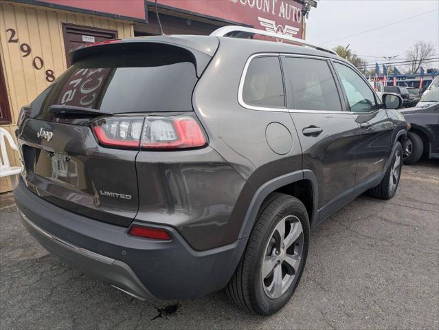 used 2019 Jeep Cherokee car, priced at $14,450