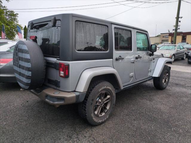 used 2016 Jeep Wrangler Unlimited car, priced at $17,750