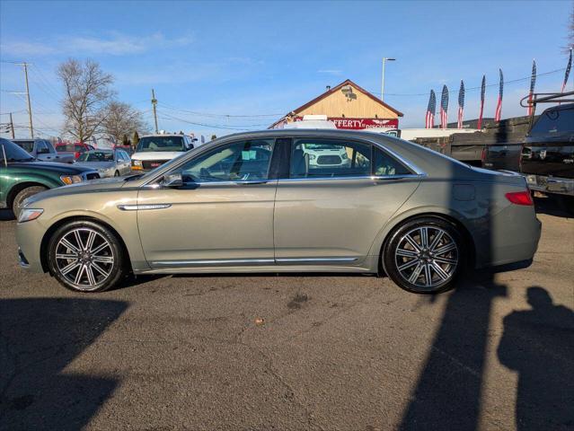 used 2017 Lincoln Continental car, priced at $15,950