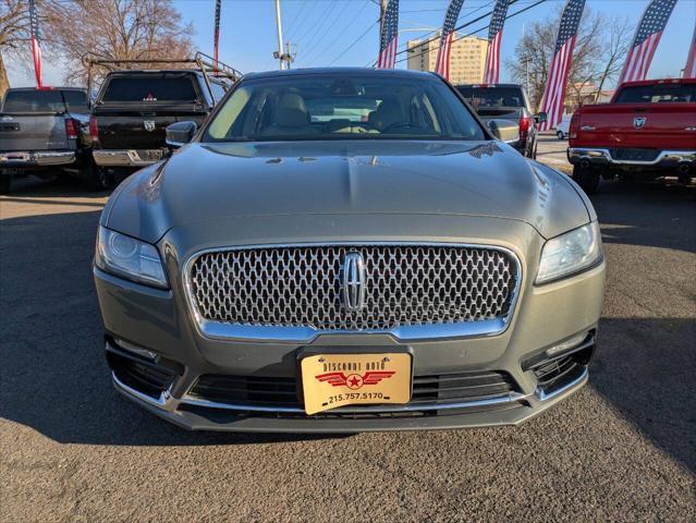 used 2017 Lincoln Continental car, priced at $15,950