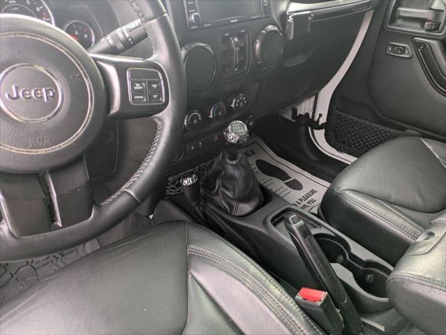 used 2017 Jeep Wrangler Unlimited car, priced at $18,250