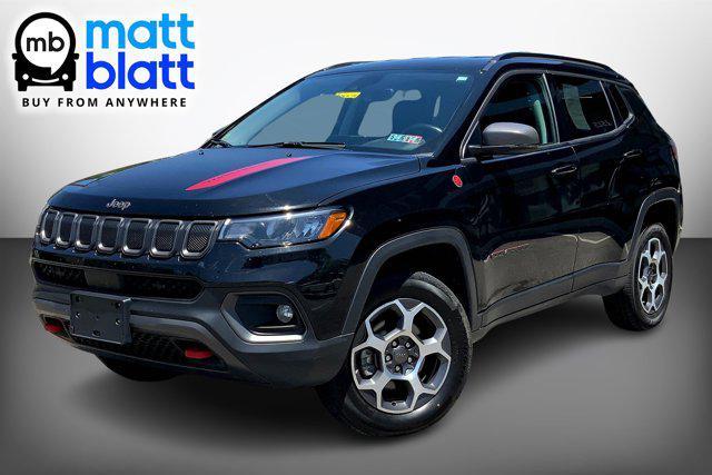 used 2022 Jeep Compass car, priced at $22,999