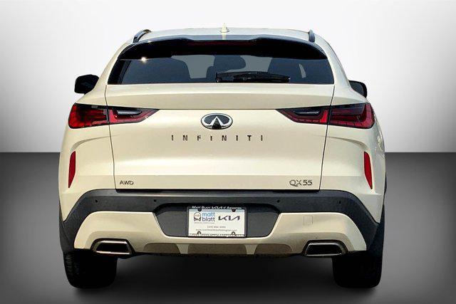 used 2022 INFINITI QX55 car, priced at $33,894