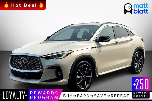 used 2022 INFINITI QX55 car, priced at $31,892