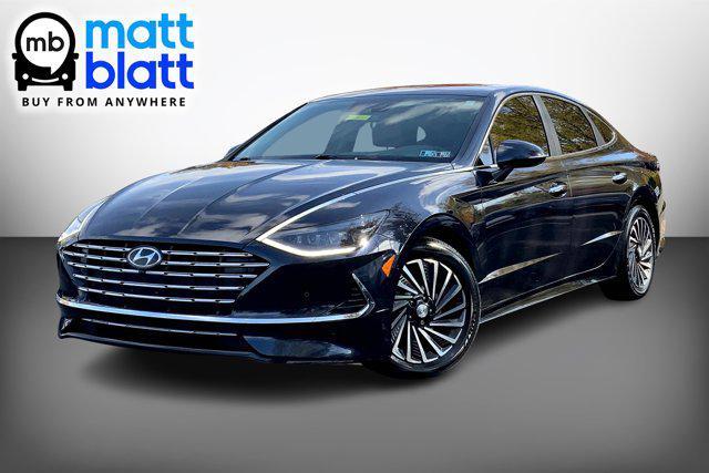 used 2022 Hyundai Sonata Hybrid car, priced at $24,999