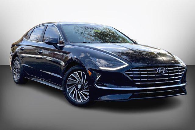 used 2022 Hyundai Sonata Hybrid car, priced at $24,999