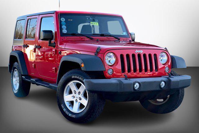 used 2015 Jeep Wrangler Unlimited car, priced at $18,490