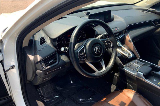 used 2021 Acura TLX car, priced at $30,862