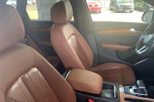 used 2021 Audi Q5 car, priced at $26,750