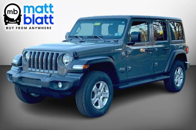 used 2020 Jeep Wrangler Unlimited car, priced at $29,499