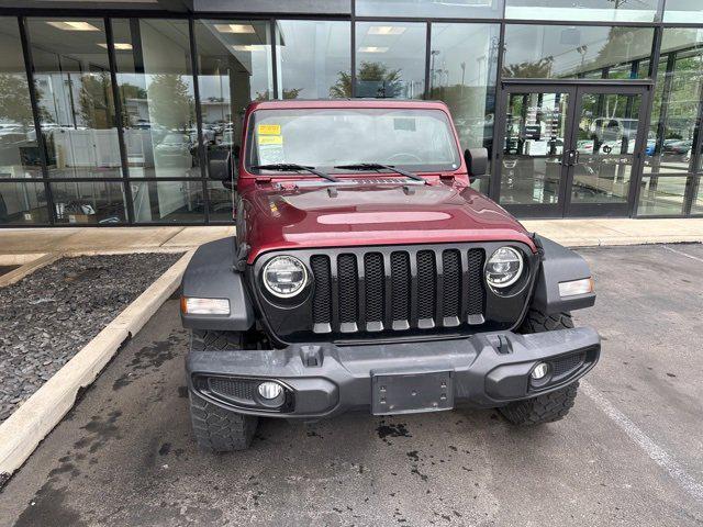 used 2021 Jeep Wrangler car, priced at $33,436