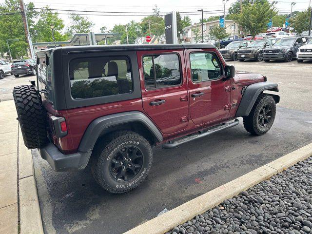 used 2021 Jeep Wrangler car, priced at $33,436