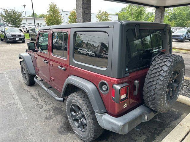 used 2021 Jeep Wrangler car, priced at $33,436