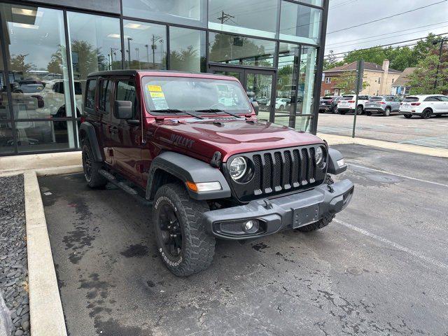 used 2021 Jeep Wrangler car, priced at $33,436