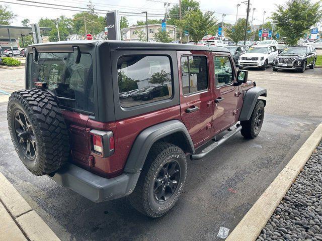 used 2021 Jeep Wrangler car, priced at $33,436