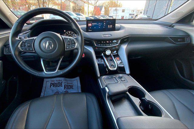 used 2022 Acura TLX car, priced at $27,995