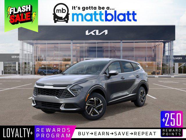 new 2025 Kia Sportage Hybrid car, priced at $31,195
