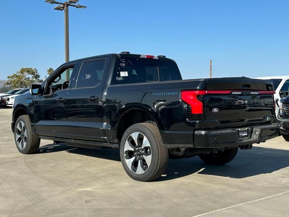 new 2024 Ford F-150 Lightning car, priced at $93,440