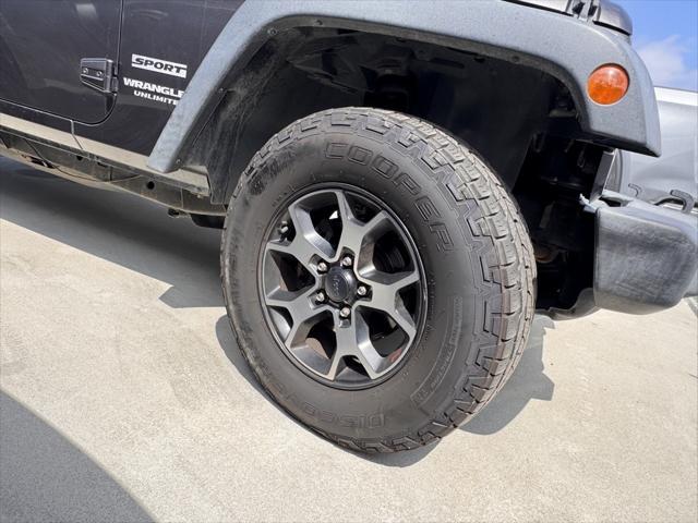 used 2016 Jeep Wrangler Unlimited car, priced at $20,251