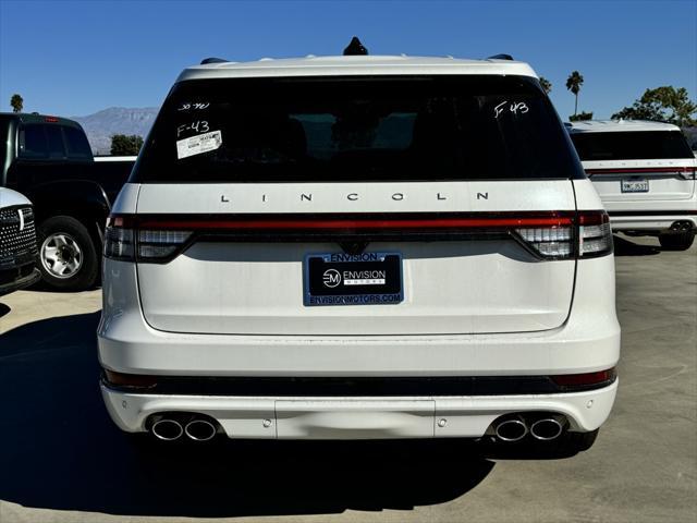 new 2025 Lincoln Aviator car, priced at $80,650