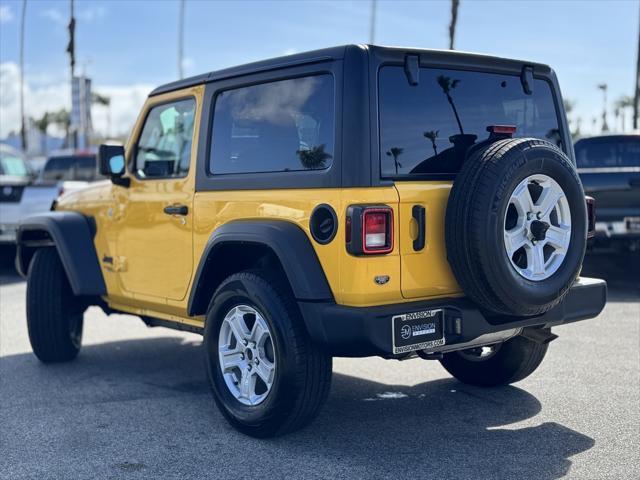 used 2021 Jeep Wrangler car, priced at $22,991