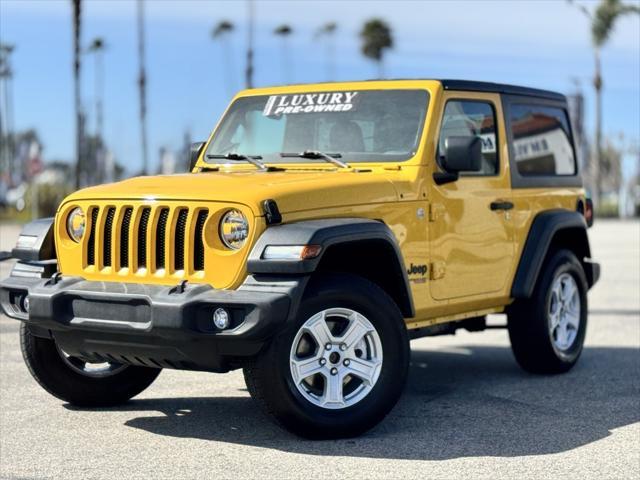 used 2021 Jeep Wrangler car, priced at $22,991