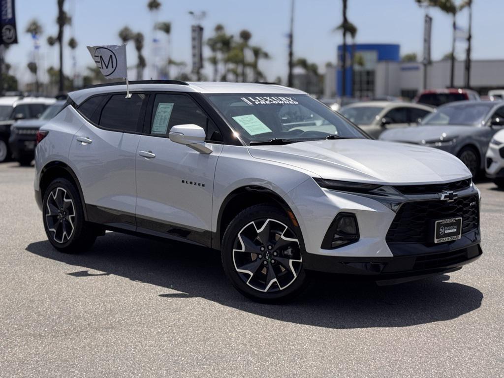 used 2022 Chevrolet Blazer car, priced at $29,879