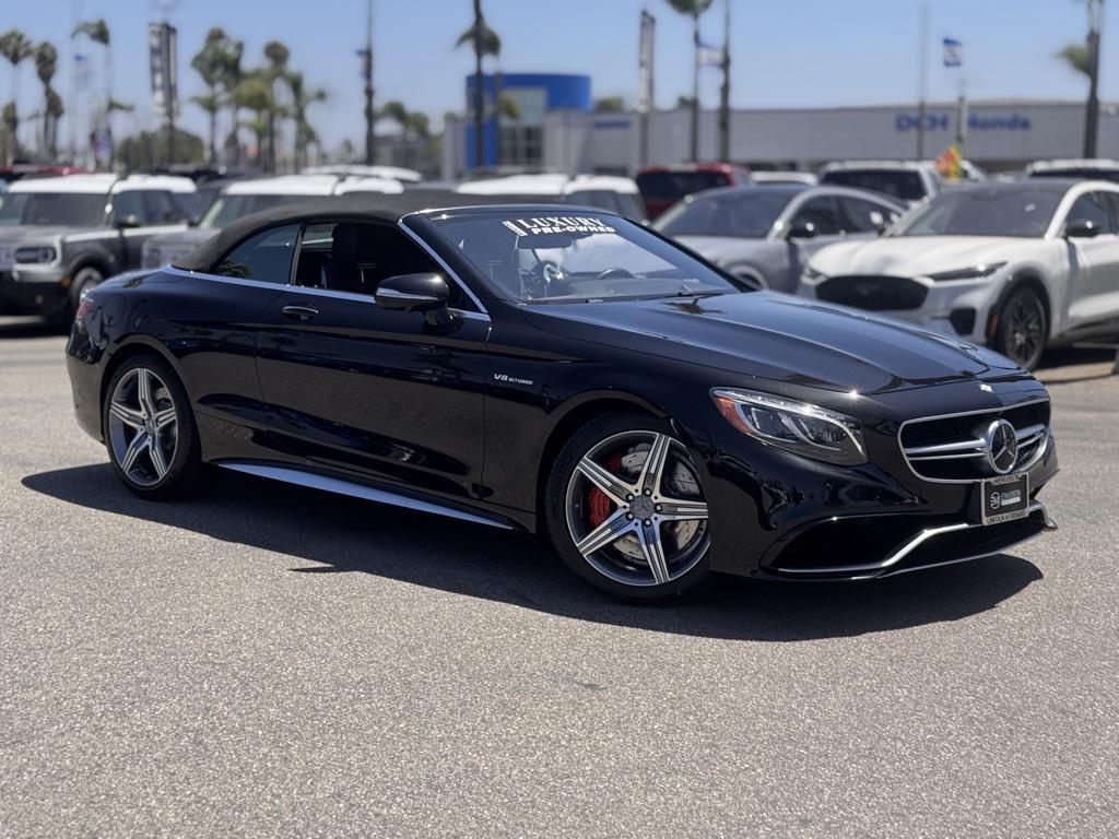 used 2017 Mercedes-Benz AMG S 63 car, priced at $65,991