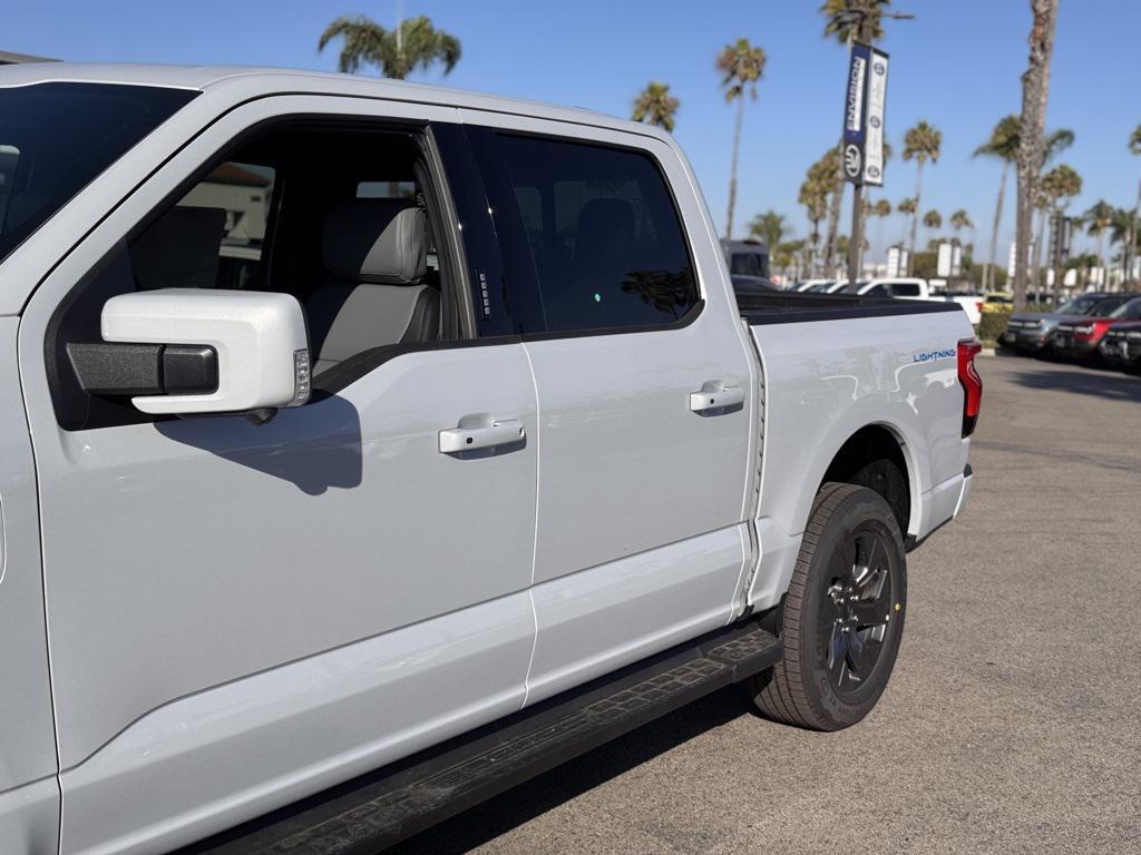 new 2025 Ford F-150 Lightning car, priced at $81,410