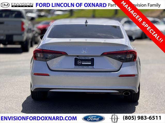 used 2022 Honda Civic car, priced at $20,991