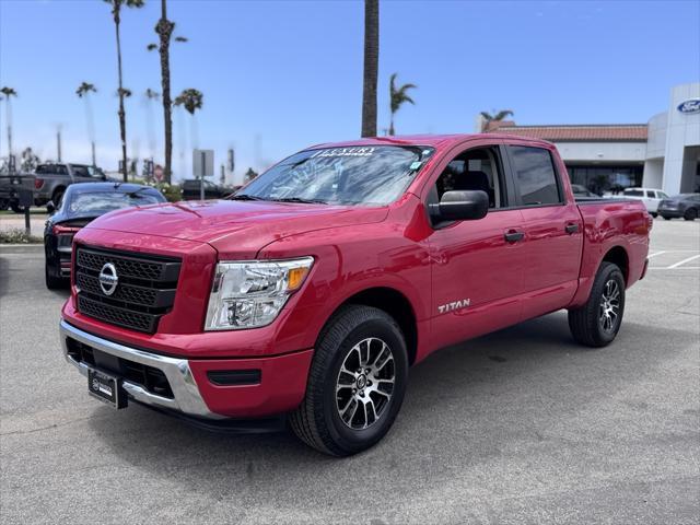 used 2022 Nissan Titan car, priced at $29,561